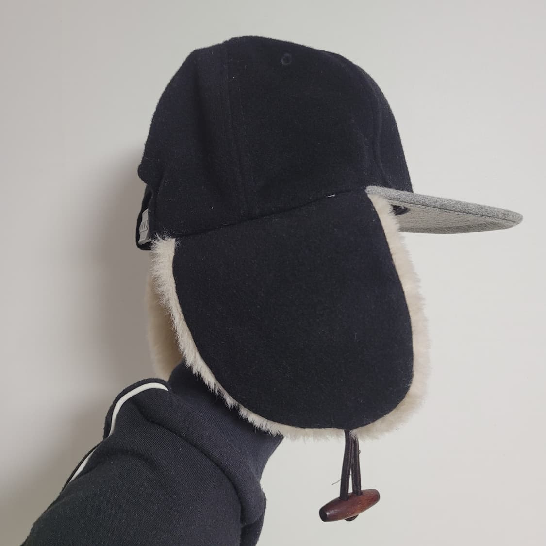 (F) MLB 엠엘비 귀달이 모자 블랙 방한캡 군밤모자 상품이미지4