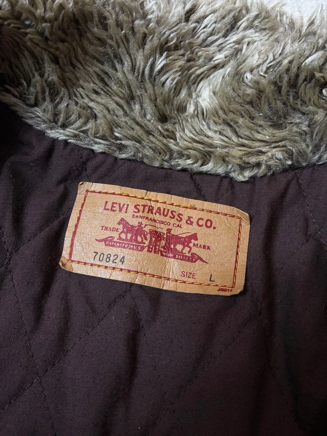 리바이스 00's 재팬 코듀로이 양탈 쉐르파 트러커 자켓 PN6670 상품이미지7