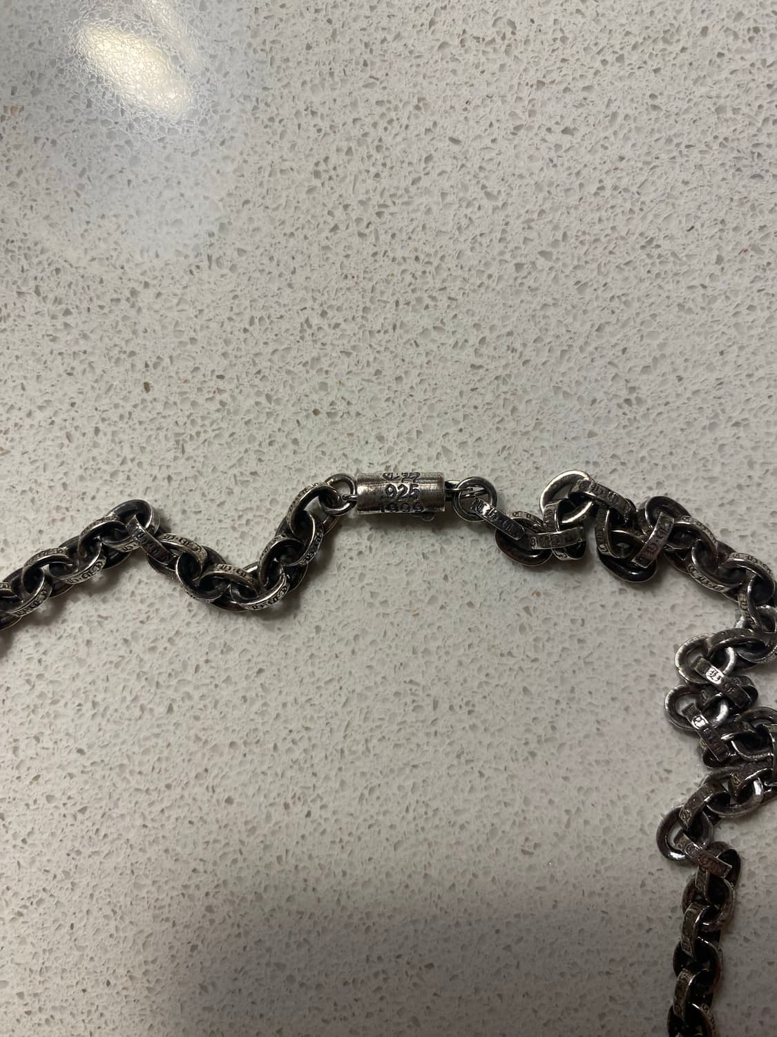 (새제품) 크롬하츠 페이퍼체인 20인치 상품이미지3