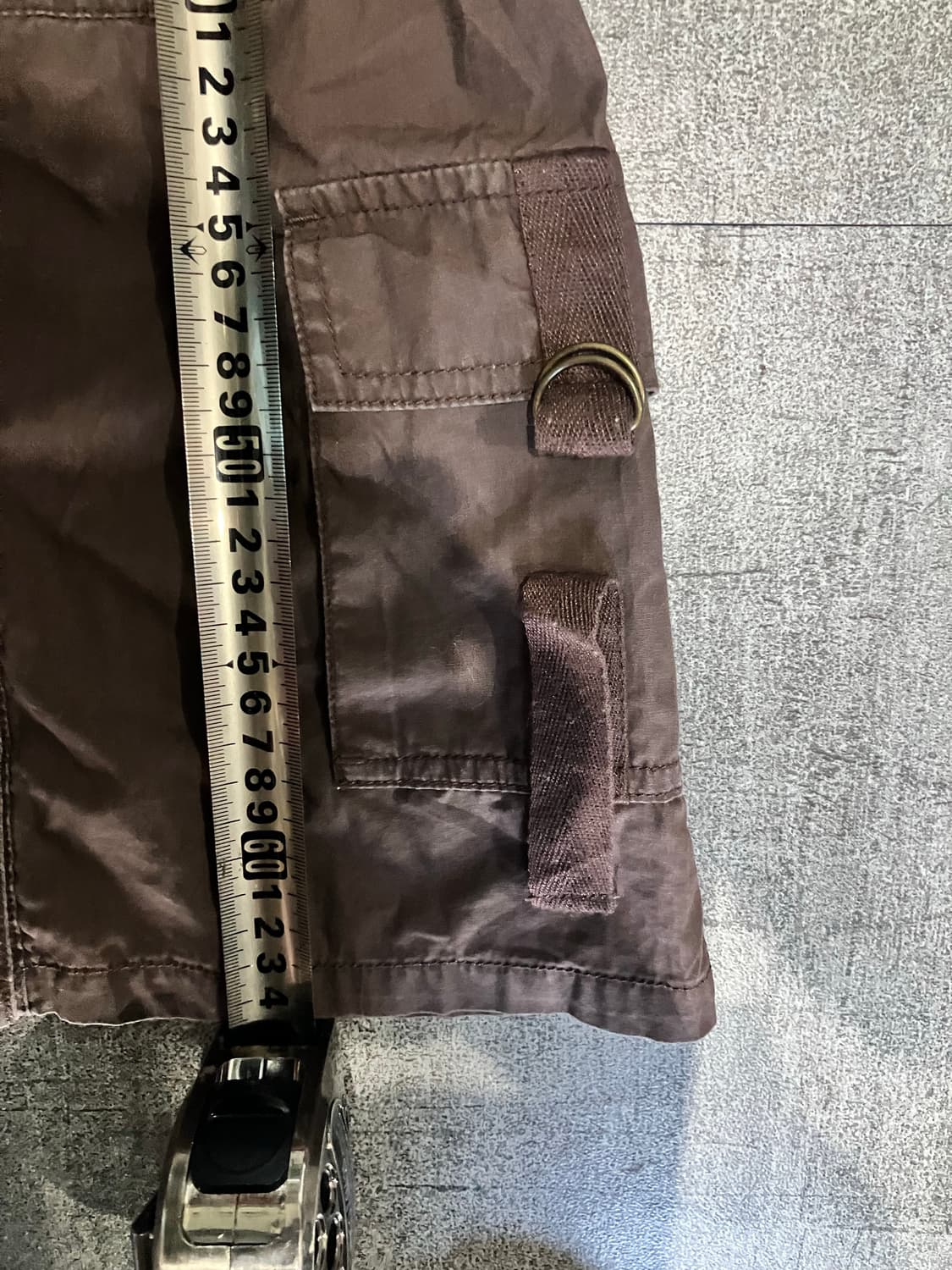 일본빈티지 핀터깔y2k 오리엔탈펑크 라떼갸루 포켓베스트자켓 상품이미지3