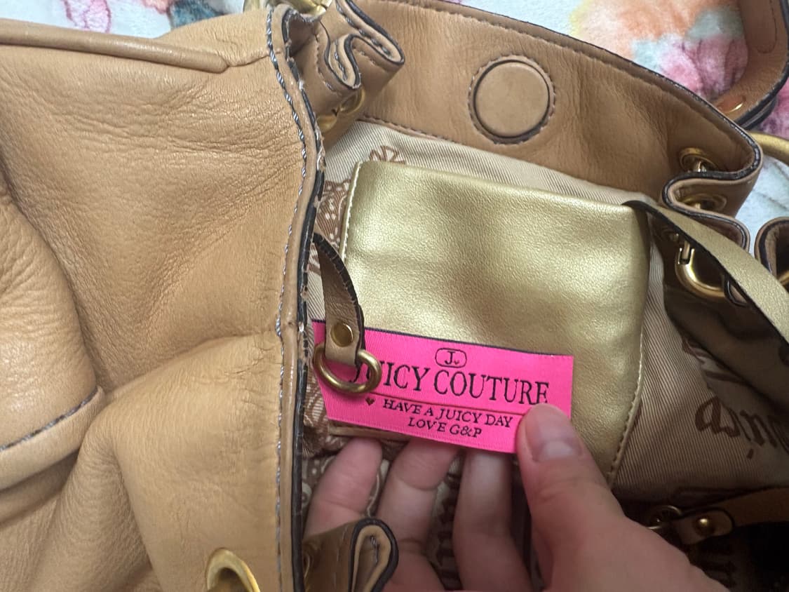 쥬시꾸뛰르 양가죽 가방 상품이미지5