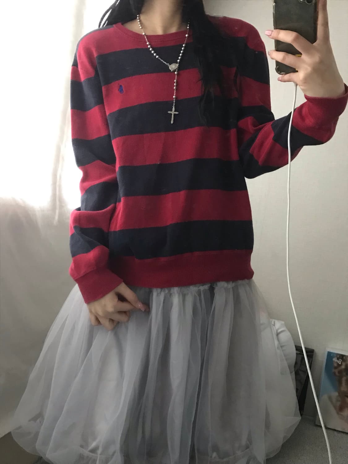 폴로 스트라이프 니트 상품이미지3