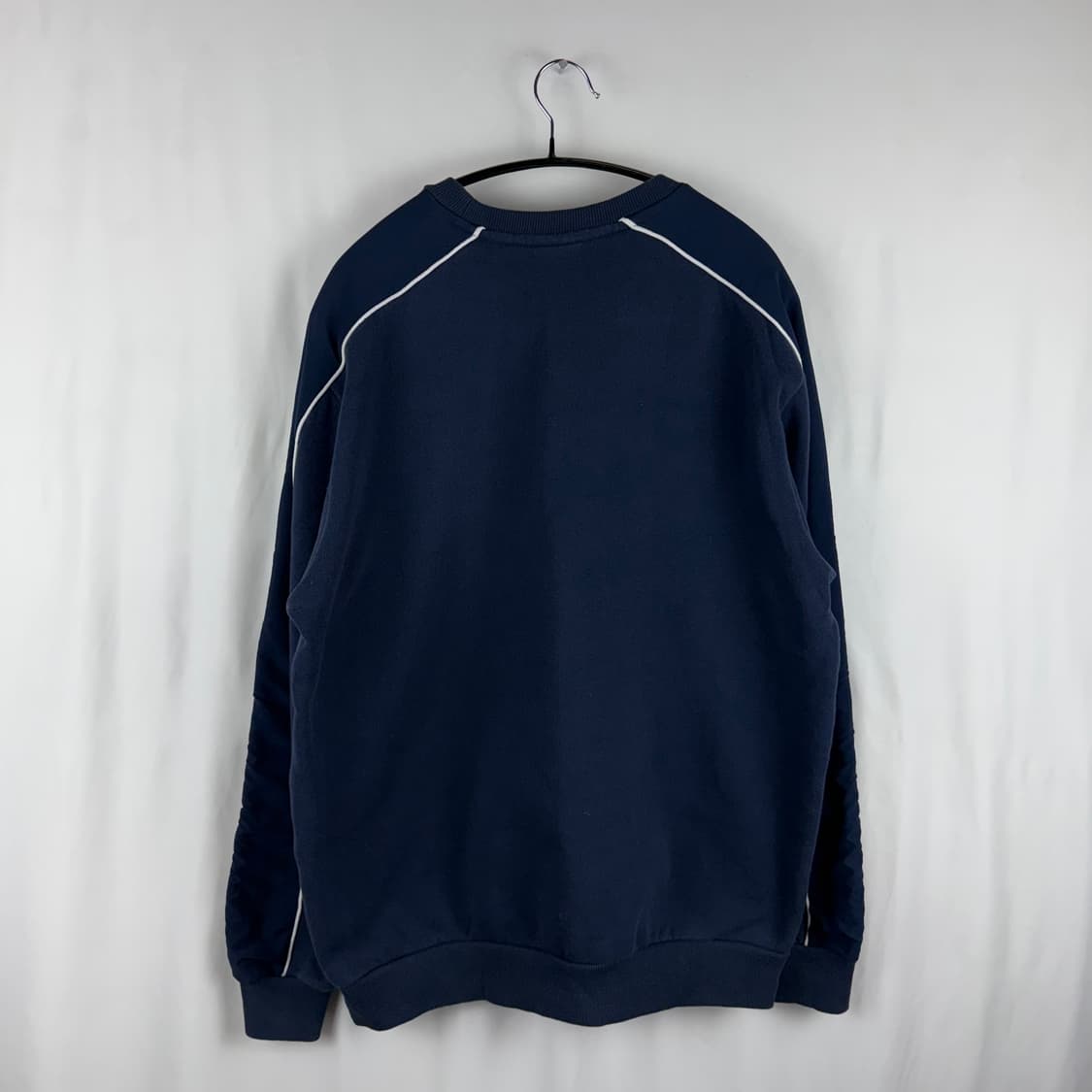 (무료배송)M) 엘레쎄 올드스쿨 맨투맨 네이비 상품이미지6