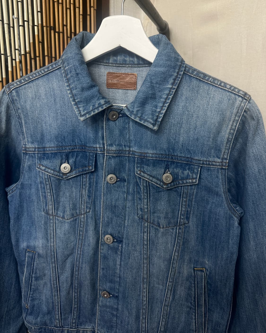 earth music denim jacket 상품이미지3