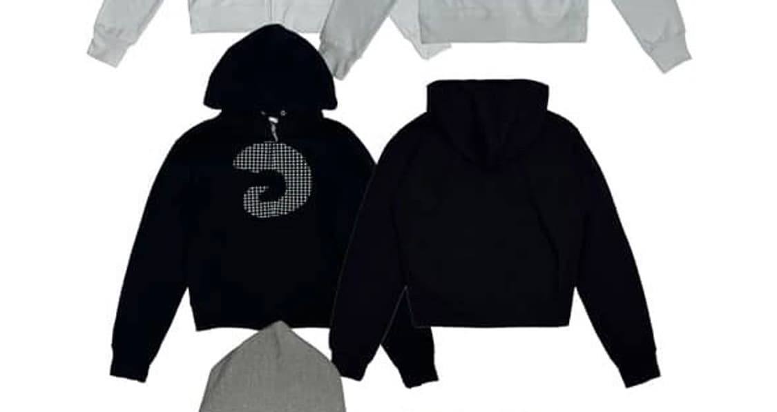 탄산마그네슘 후드집업 black 상품이미지1