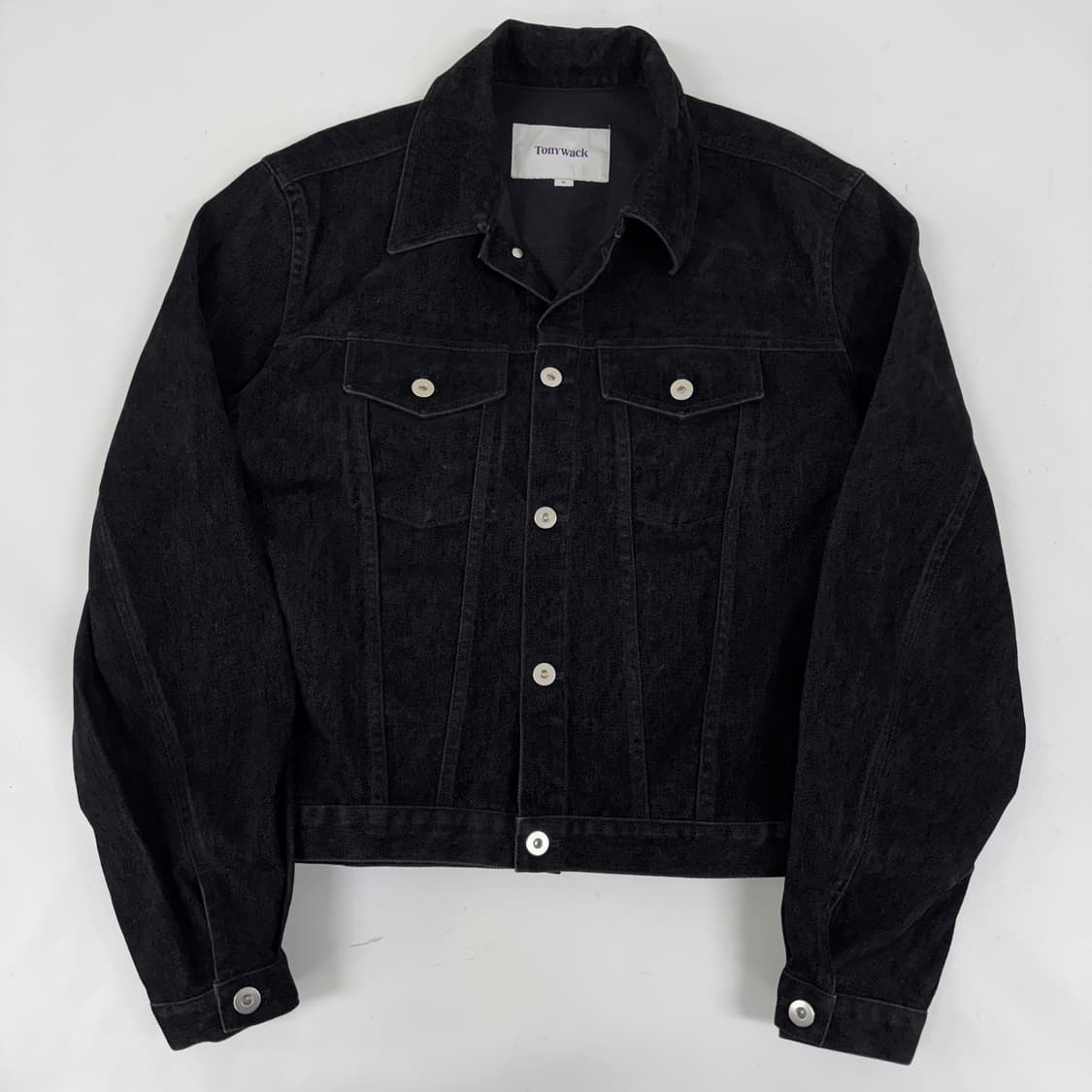 Tonywack 토니웩 벨벳 트러커 자켓 상품이미지1