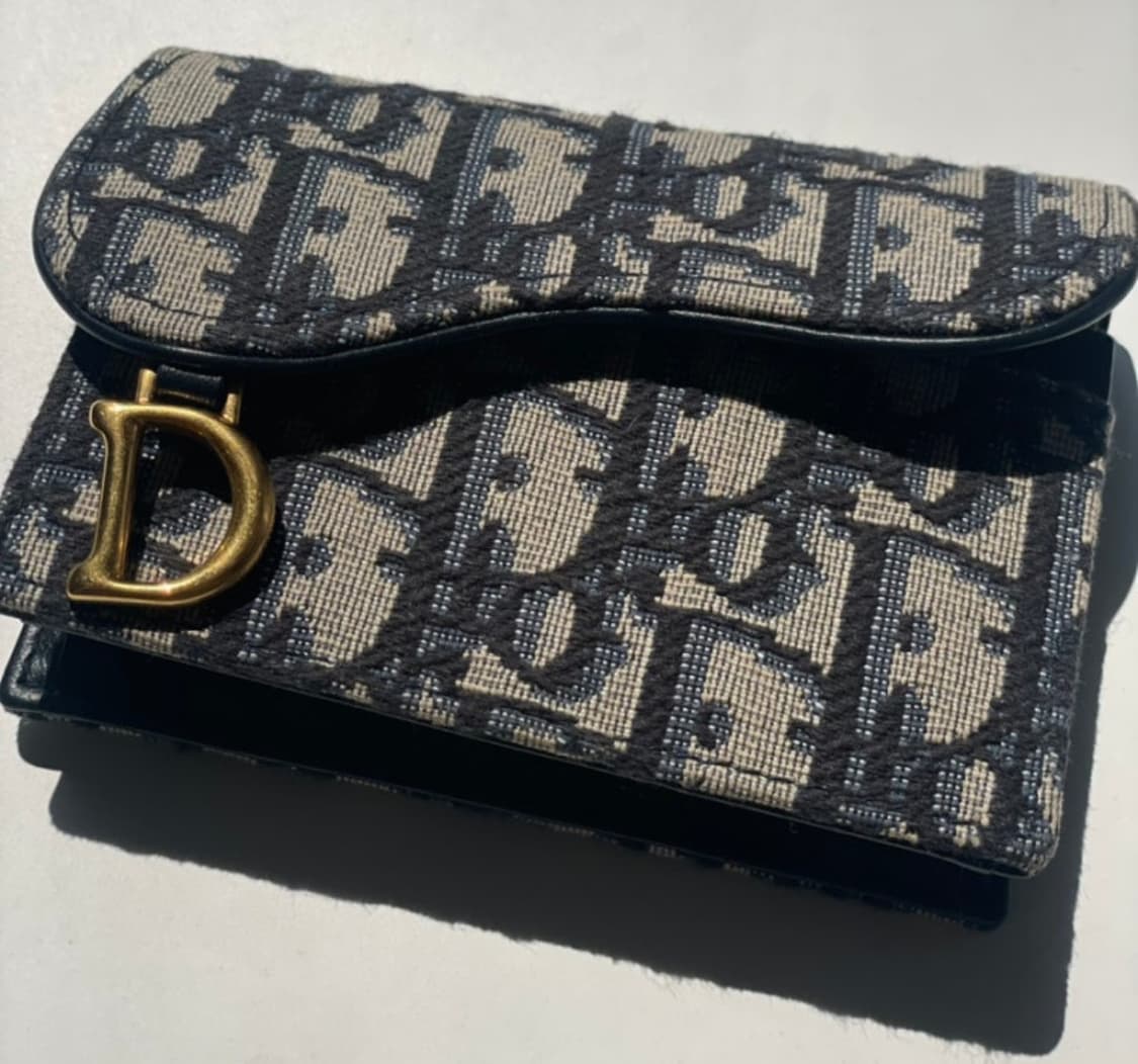 디올 오블리크 새들 카드지갑 상품이미지1