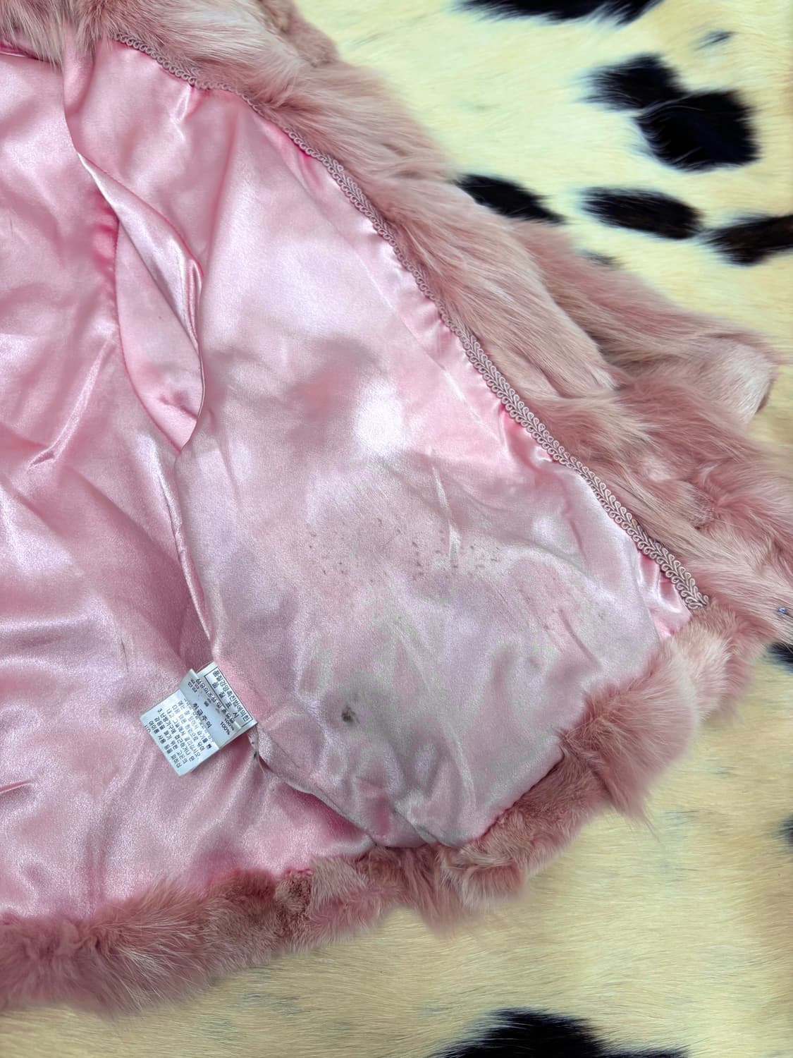 🩷Rare Color🩷Pink Fox Fur Jacket 🩷Rare 상품이미지8