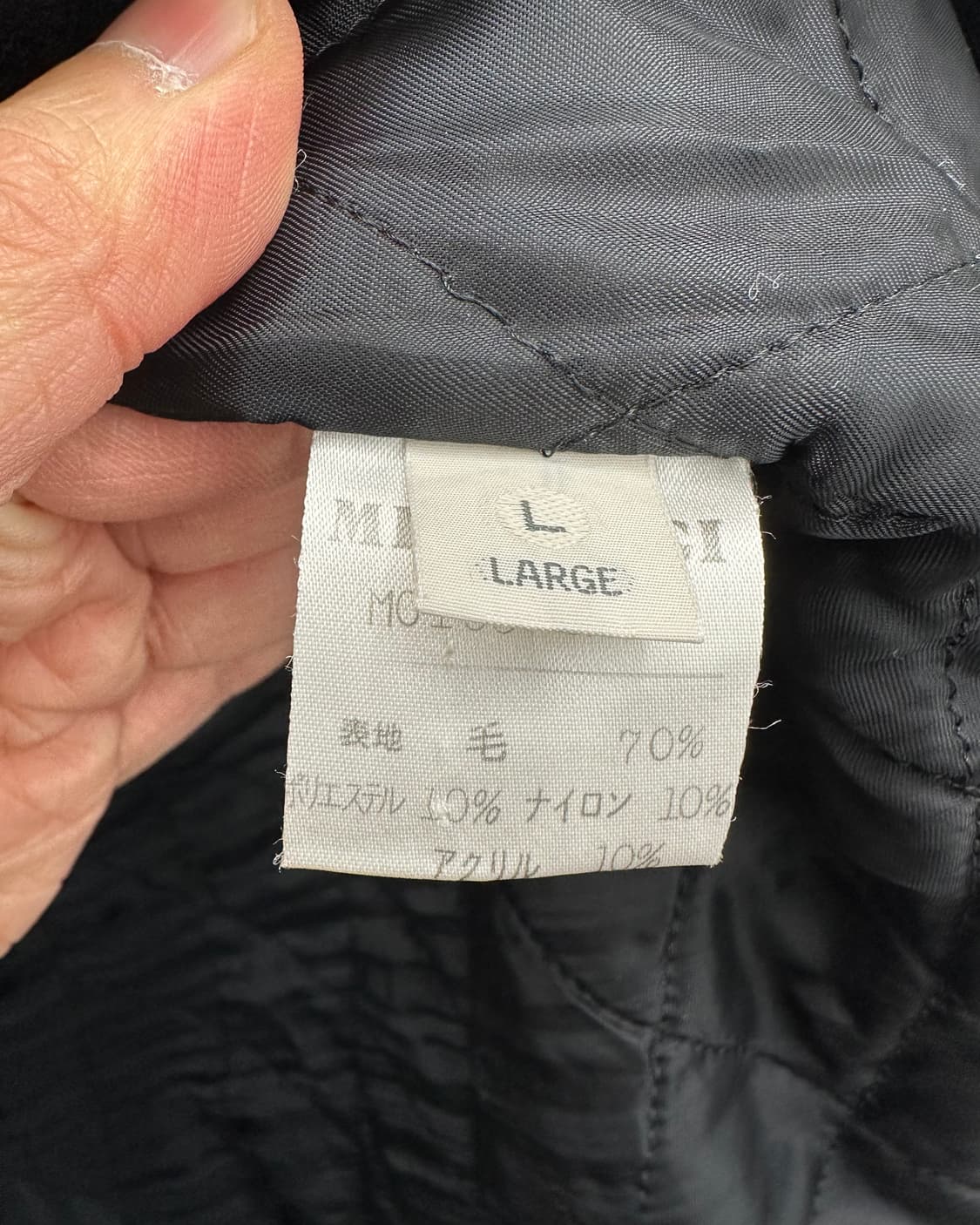 (L)MEN'S BIGI 울 코트-M1493 상품이미지4