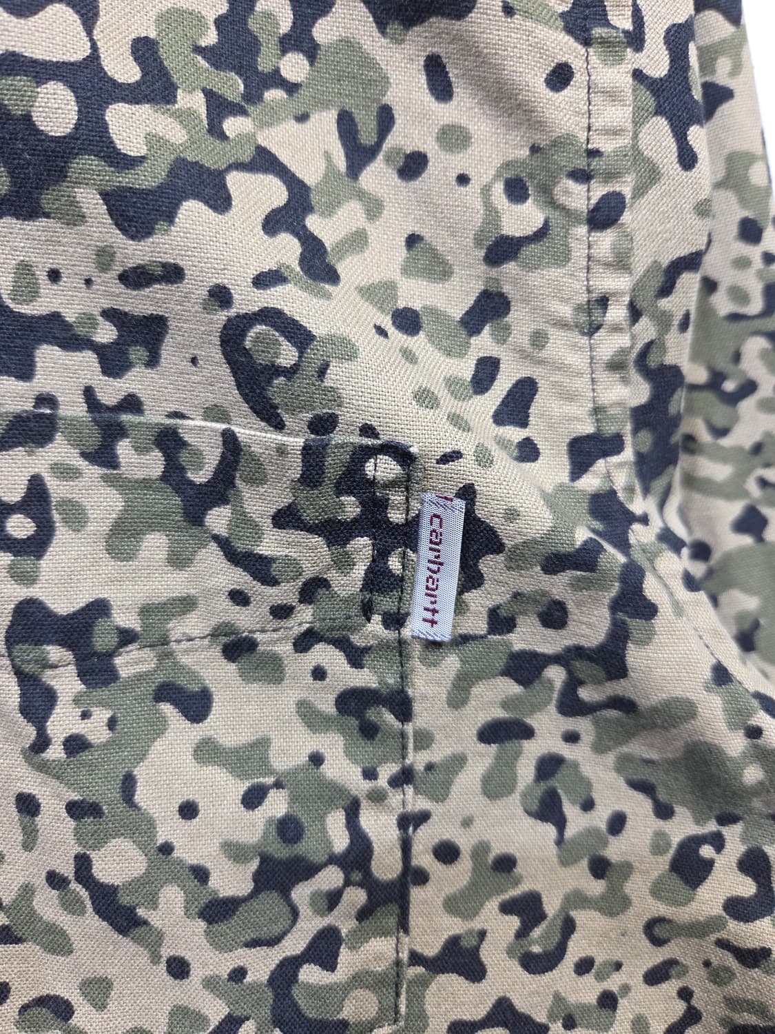 칼하트 WIP L/S 풀러 셔츠 카모플라쥬 상품이미지6