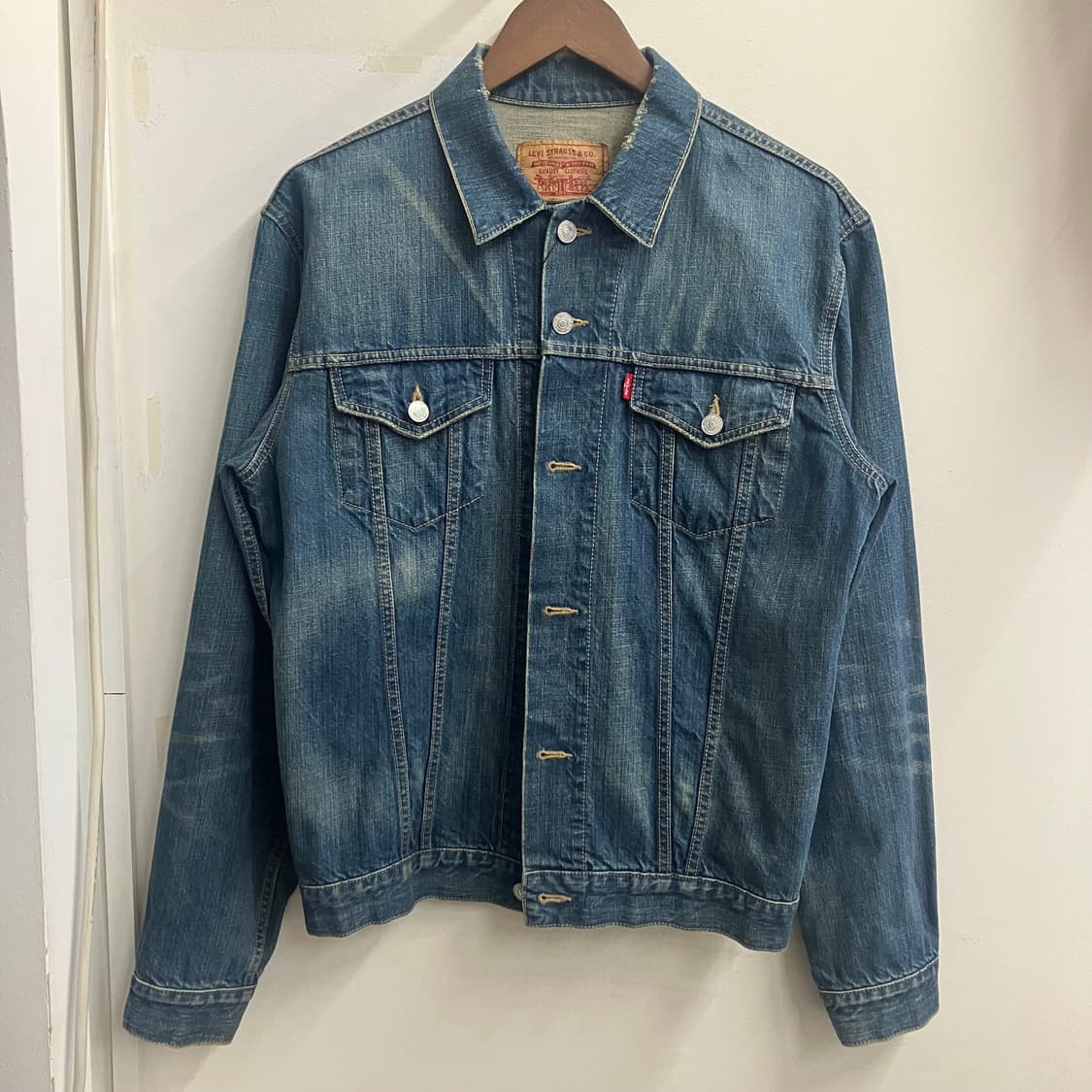 N18 리바이스 데님 청자켓 빈티지 70505 상품이미지1