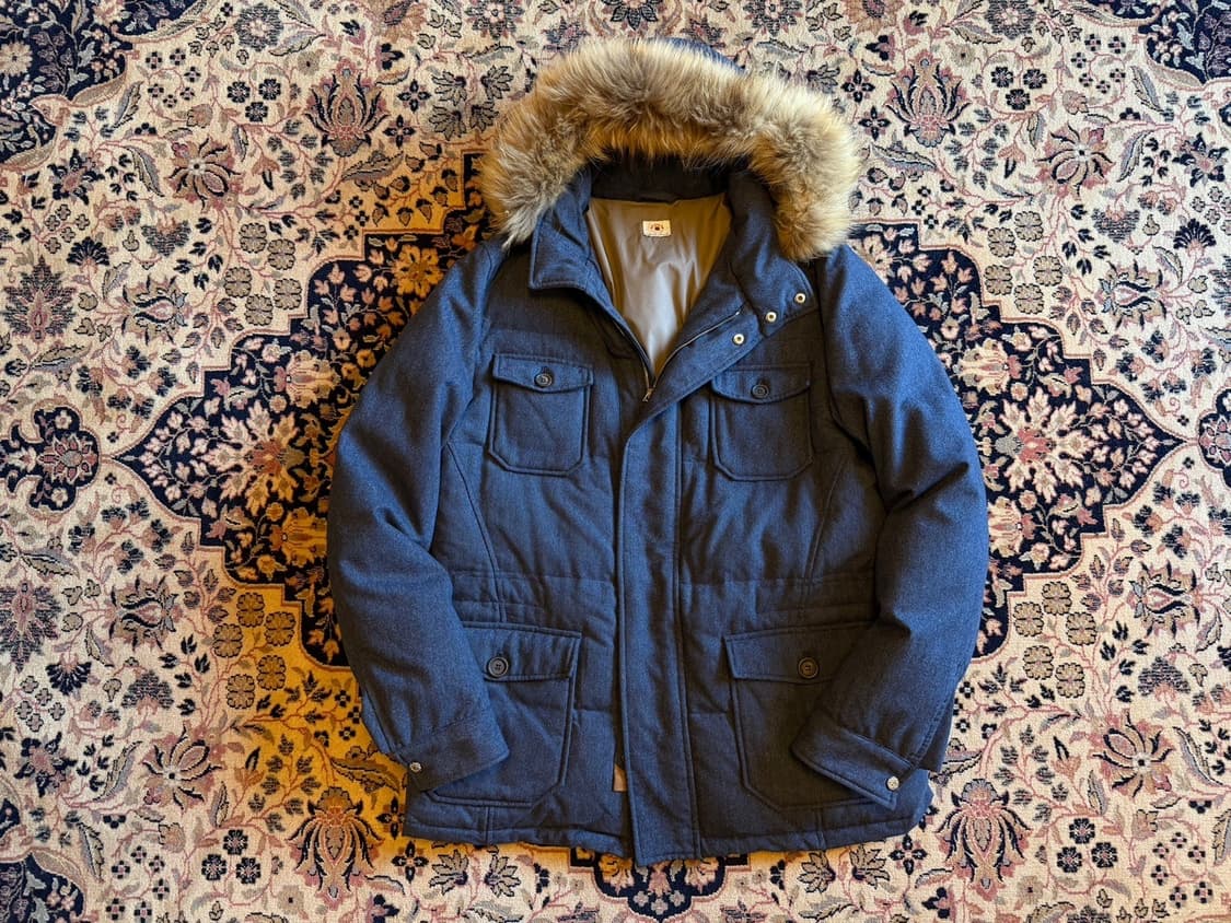 루이지 보렐리 구스다운 패딩 자켓 105 상품이미지1