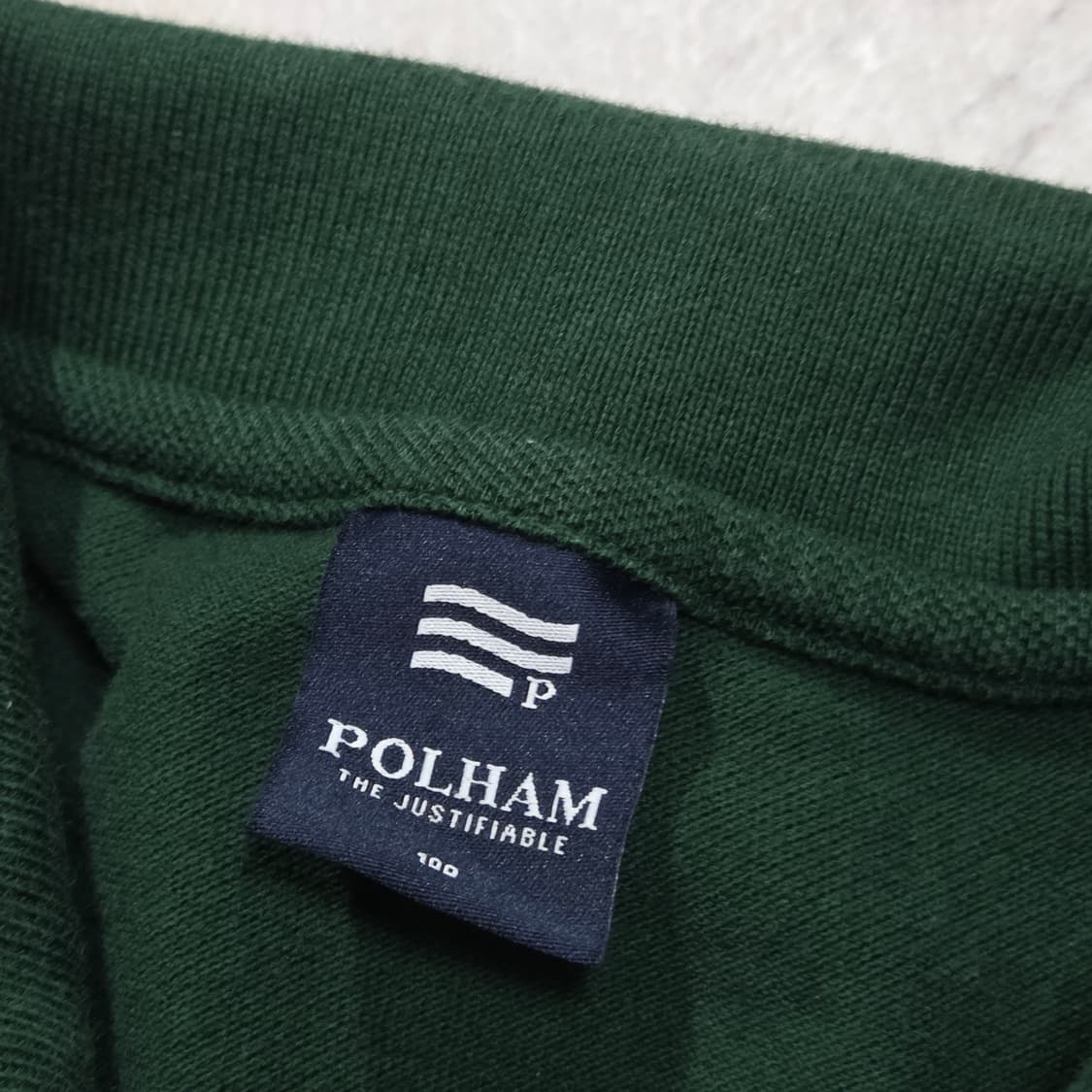 폴햄 그린 pk 자수 롱슬리브 상품이미지8