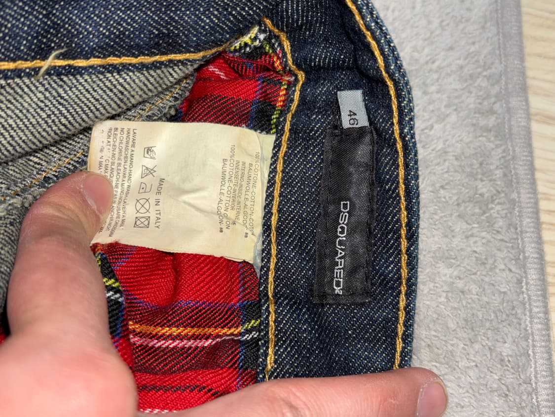 [S급] DSQUARED2 남성 청바지 46사이즈(32인치) 상품이미지5