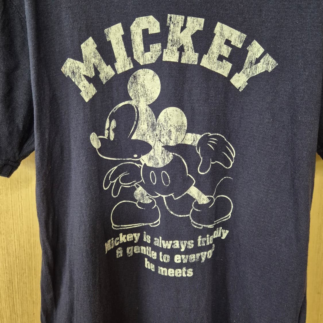 [L]디즈니 DIsney  미키마우스 반팔티 네이비 상품이미지2