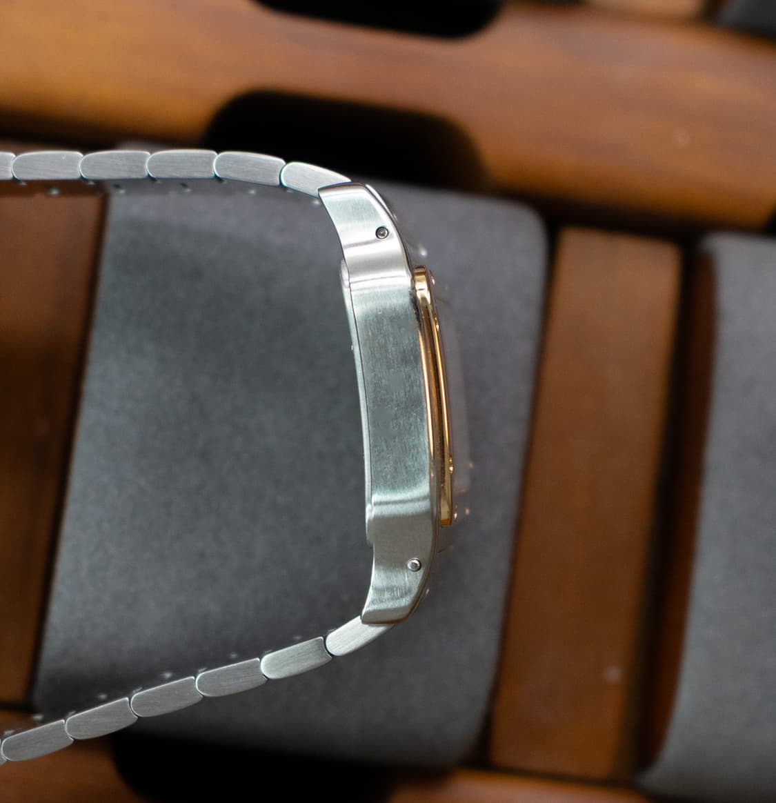 까르띠에 산토스 갈베 크로노 콤비 LM 시계 상품이미지4