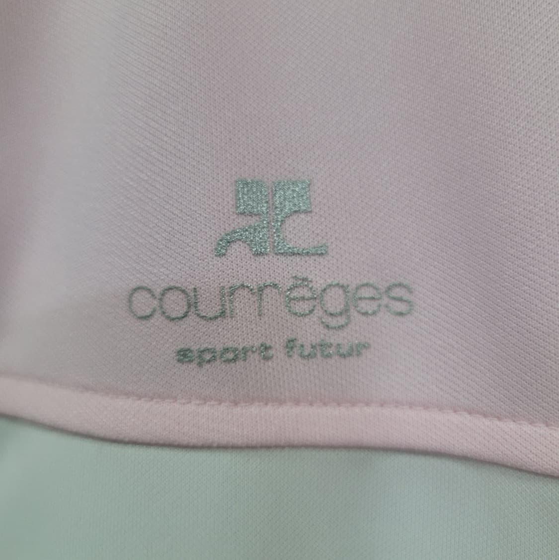 courreges 꾸레쥬 핑크 스트라이프 원피스(새제품급) 상품이미지3
