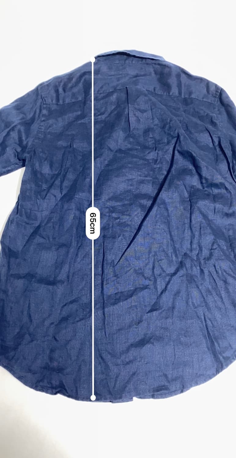 새상품 폴로 랄프로렌 린넨셔츠 (14-16) 실측 우먼xs 상품이미지8