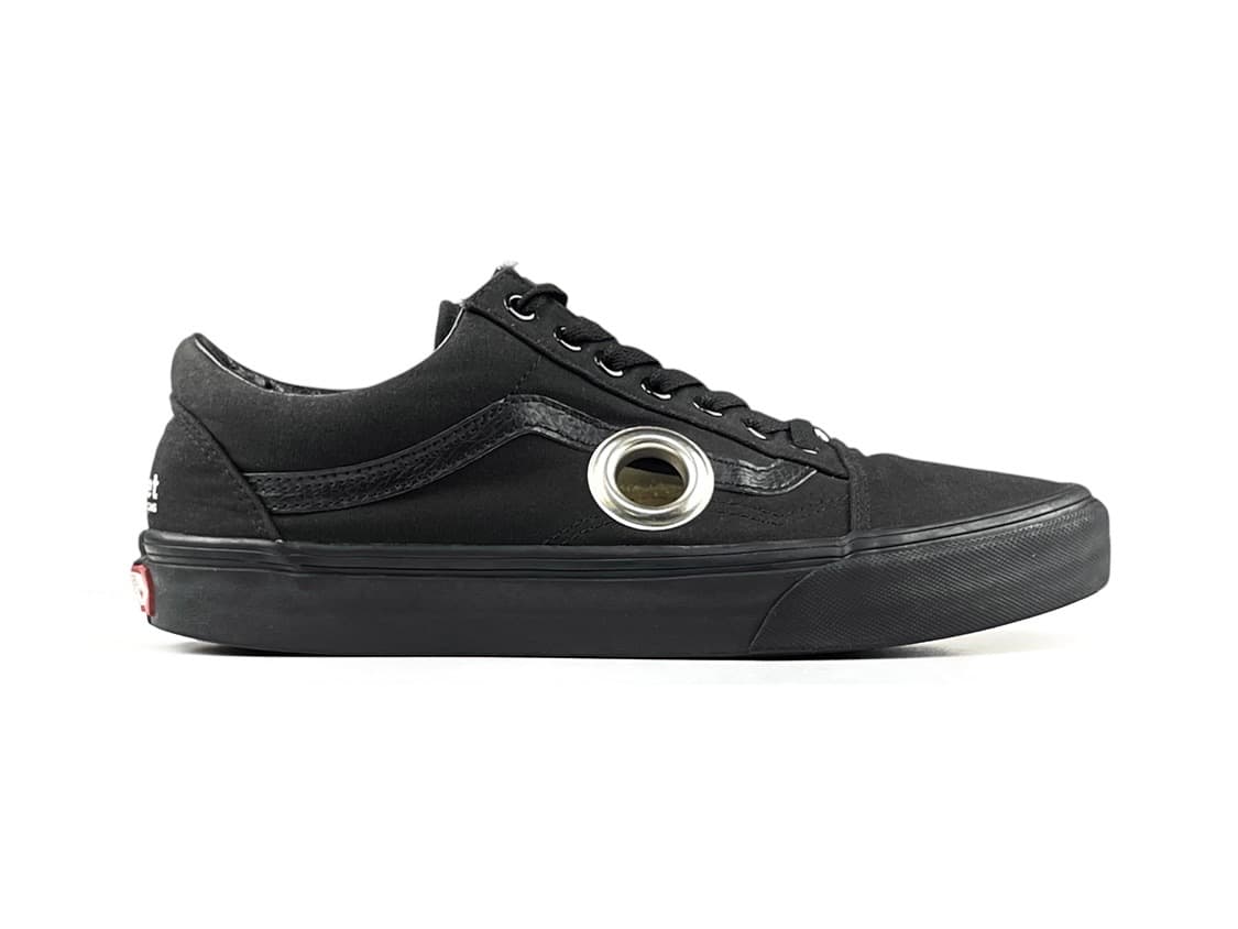 Eyelet Old Skool Black 상품이미지2