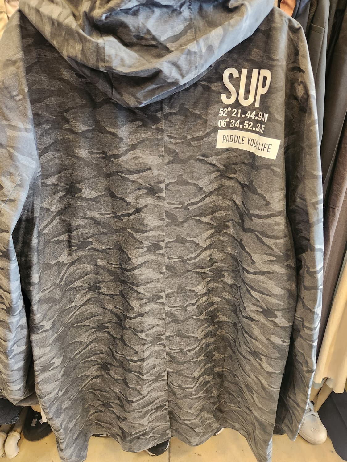 미스트랄 카모플라쥬 후드 롱자켓 상품이미지6