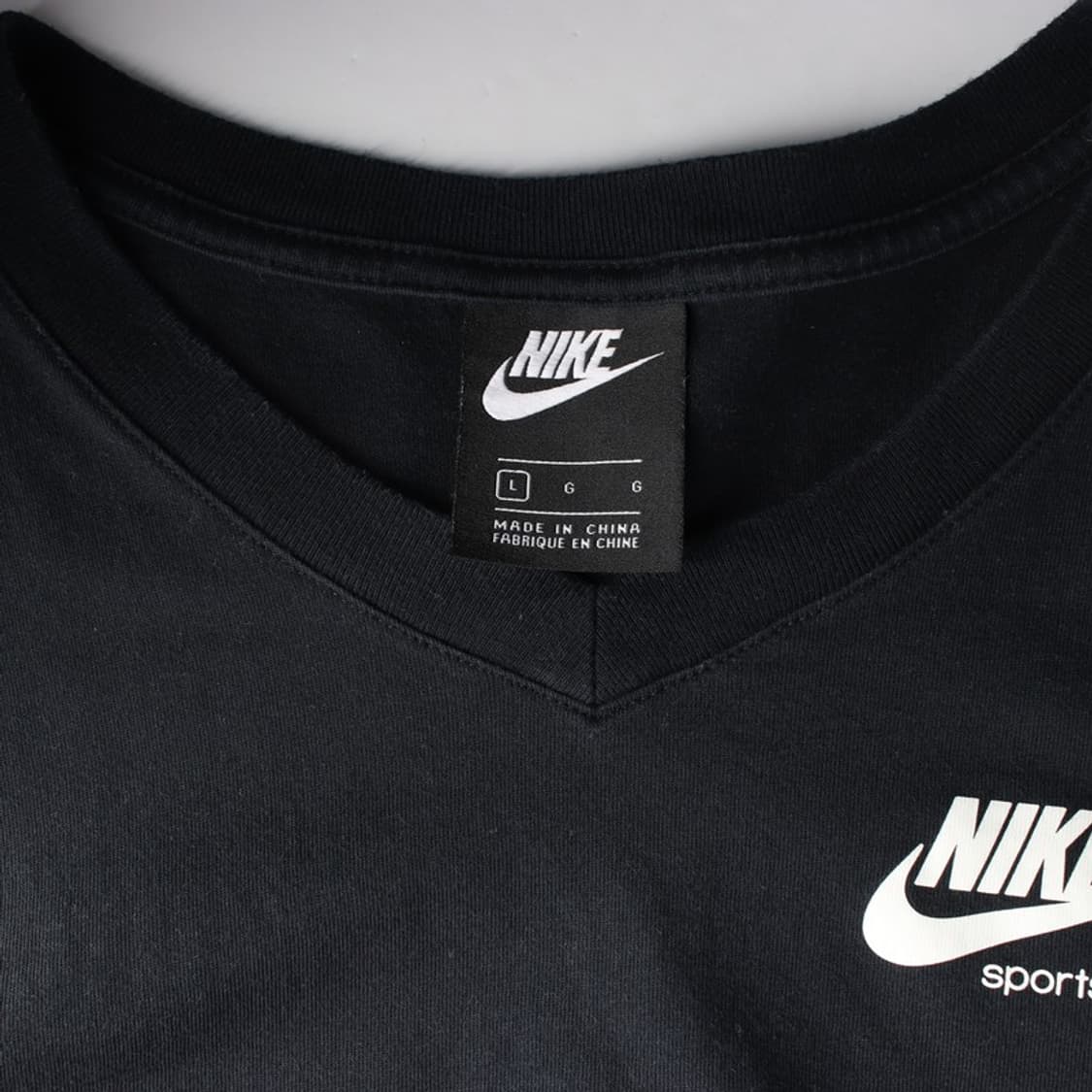 나이키 사이드 라인 브이넥 티셔츠 L 상품이미지5