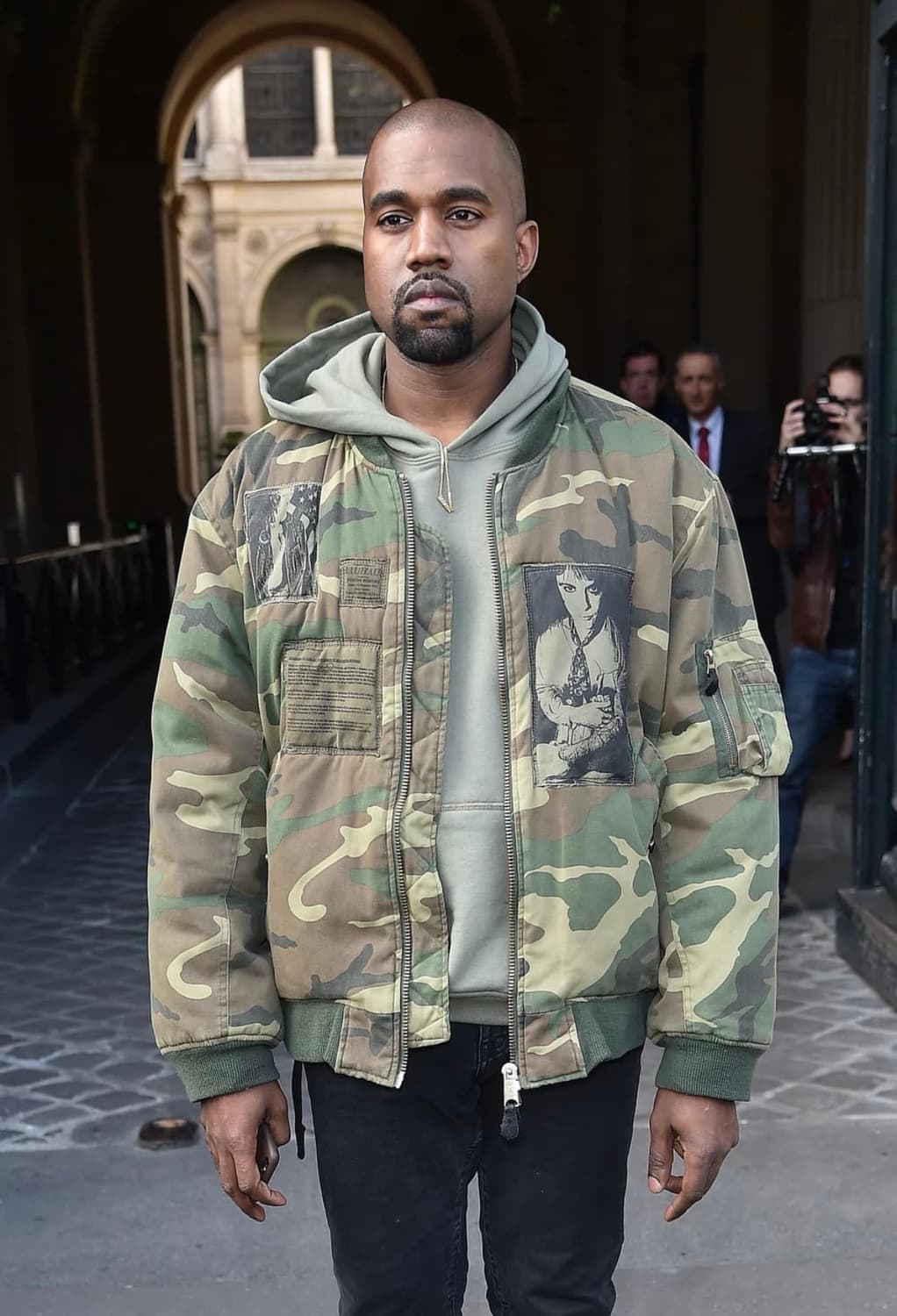 포스텍스 카모플라주 Ma-1 봄버 라프시몬스  상품이미지2