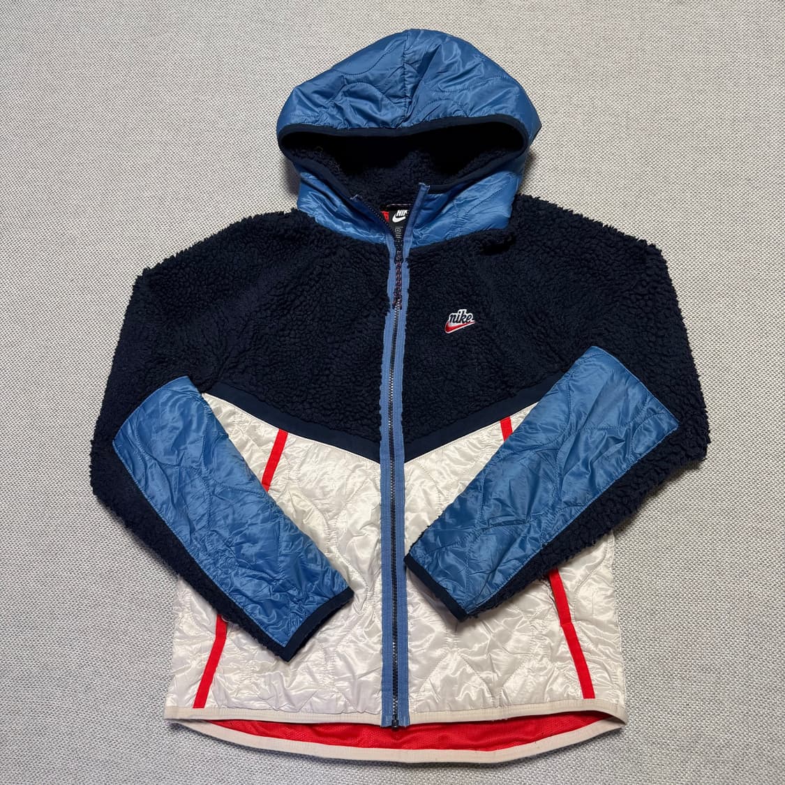 나이키 헤리티지 퀄팅 플리스 자켓 상품이미지1