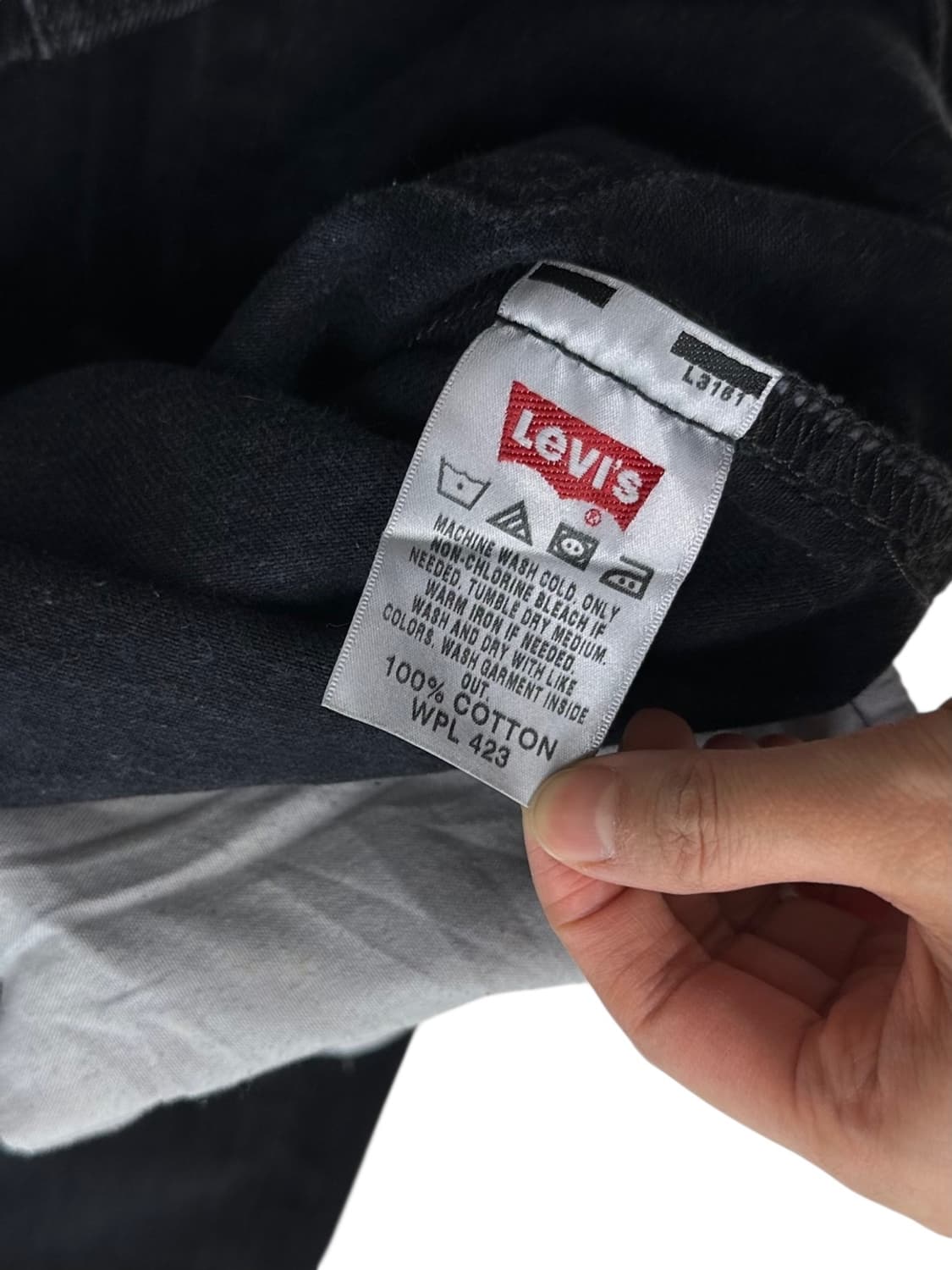 00s 리바이스 501 흑청데님 (34) 상품이미지6