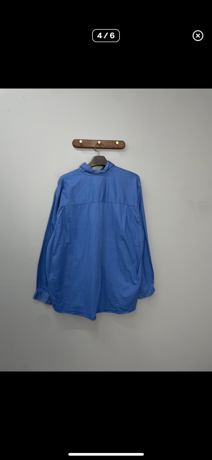 폴로랄프로렌 오버핏블루 옥스포드셔츠 A2964 상품이미지4