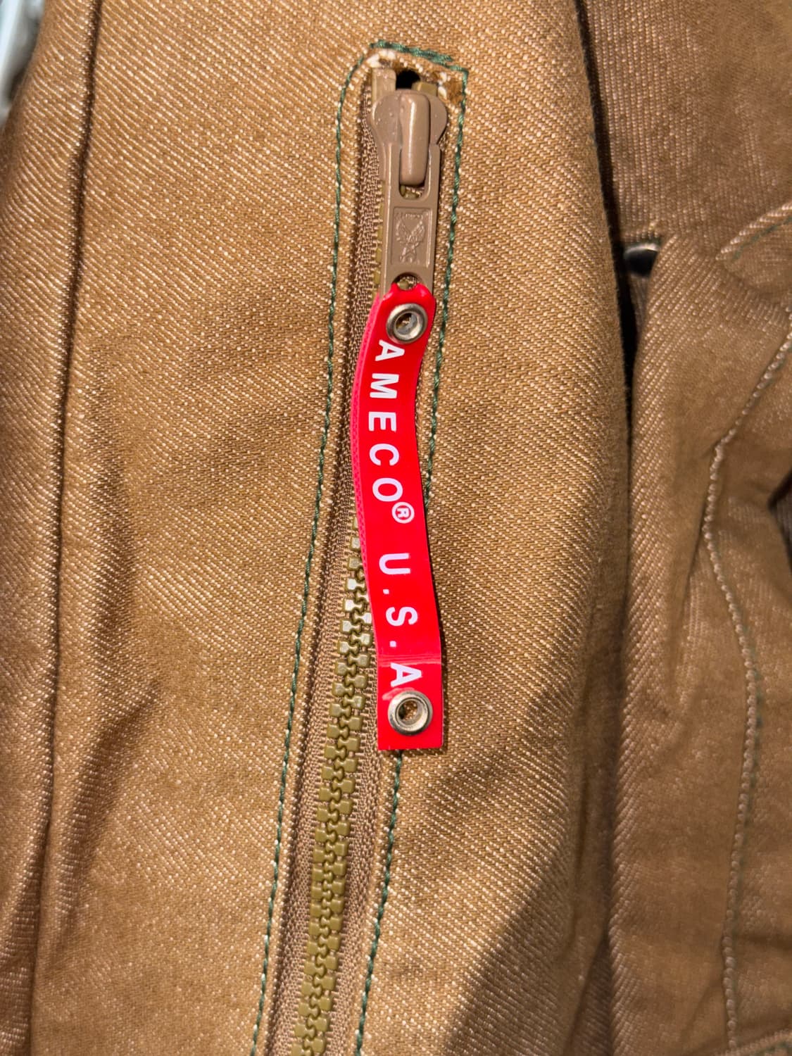 AMECO brown drawstring backpack  상품이미지6