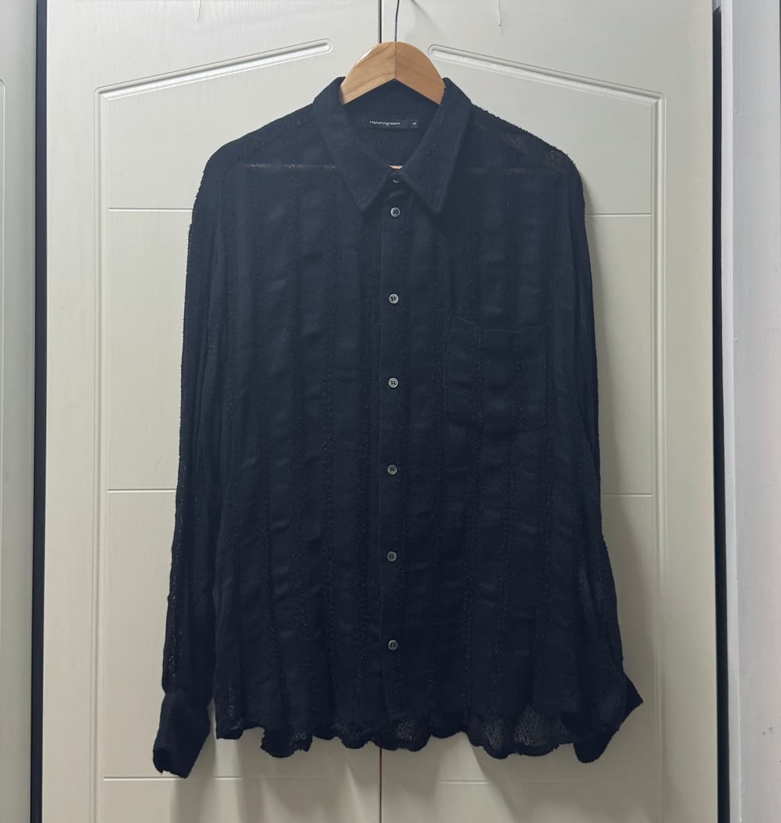 해칭룸 22ss 클레식 레이스 셔츠 팝니다 상품이미지1