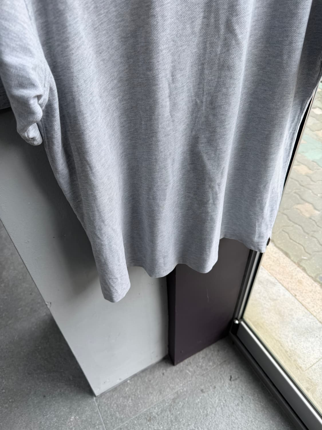 100~105/ 버버리 미니 로고 폴로 그레이 반팔 상품이미지7