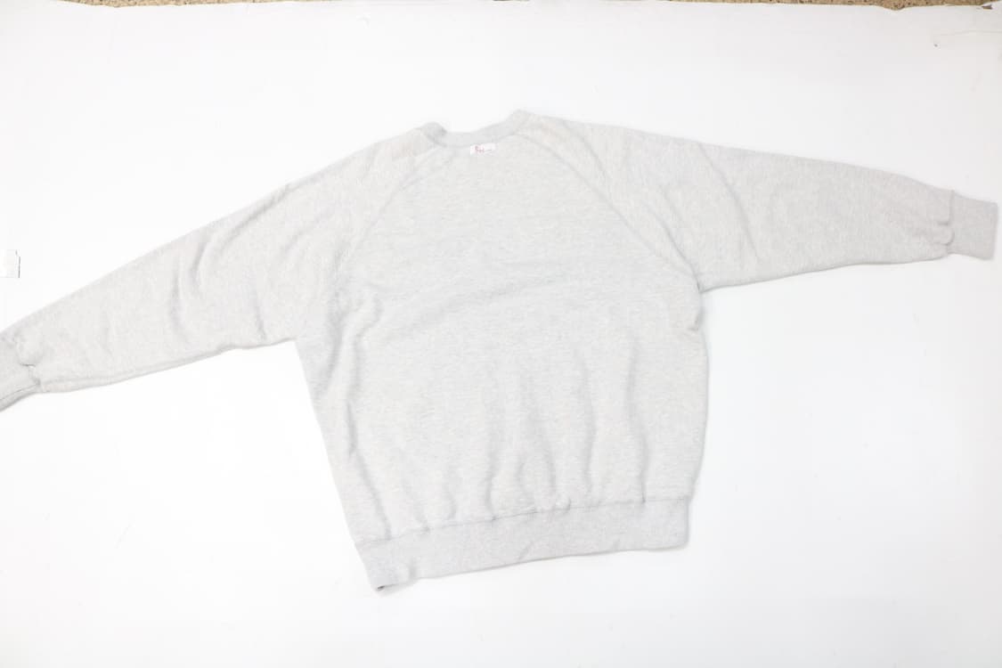 Papas 파파스 빈티지 래글런 로고 그레이 맨투맨 (L) 상품이미지7