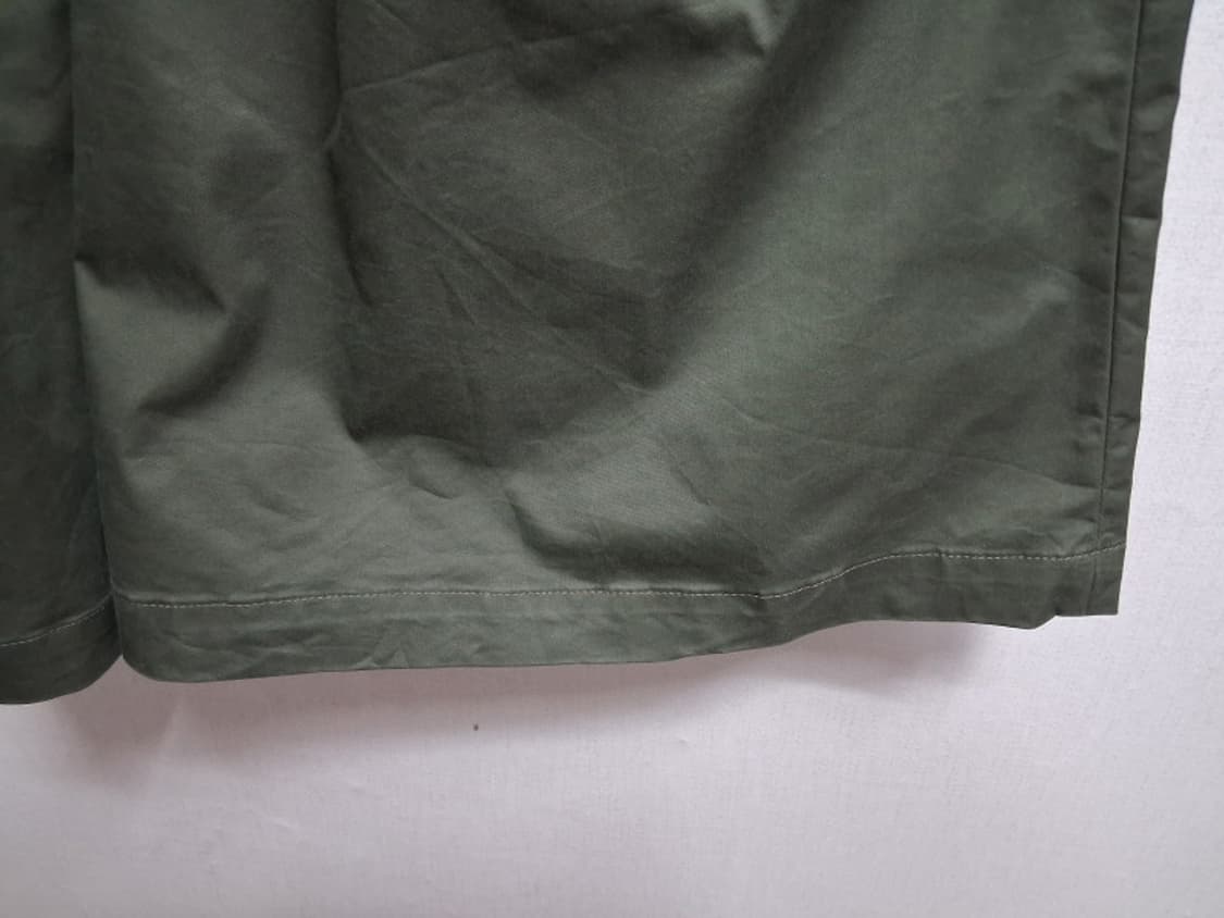 일본수입 LELILL 카키색 데님 치마바지 미착용 허리26 에서 28 상품이미지5