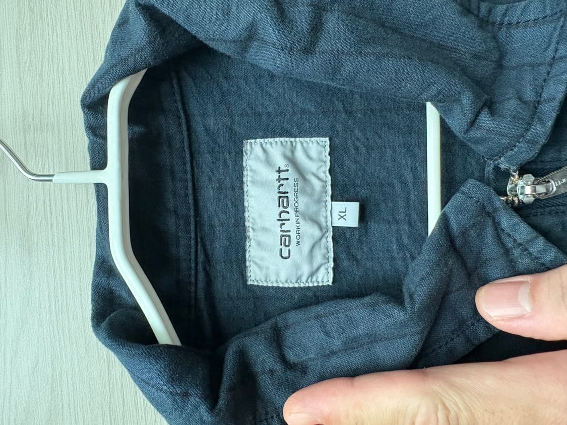 CarharttWIP Canvas Quarter Zip shirts XL 상품이미지2