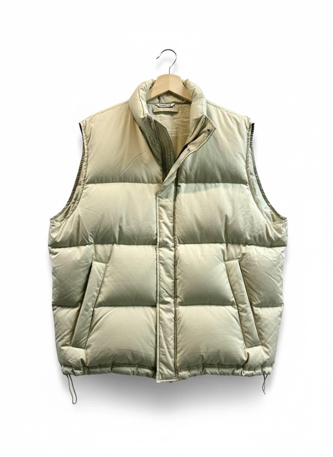 오라리 슈퍼 라이트 다운 베스트 (라이트 카키, L) 상품이미지2