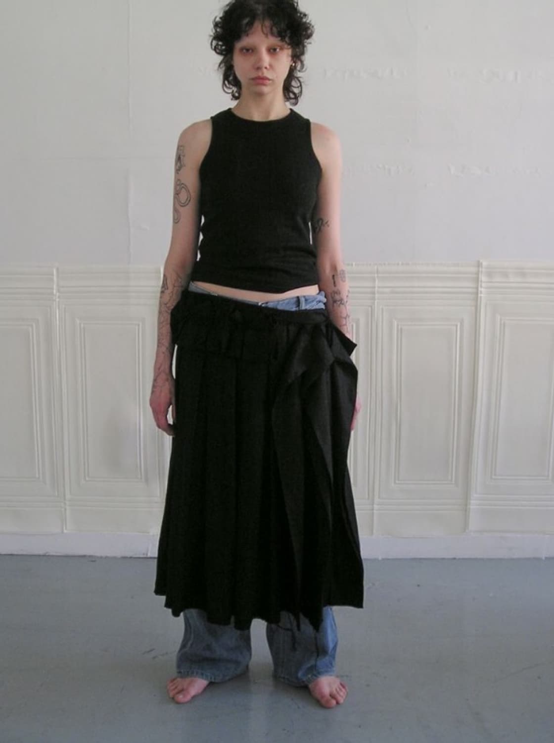 Eonts 에옹쓰 side zipper cotton top 1size 상품이미지2