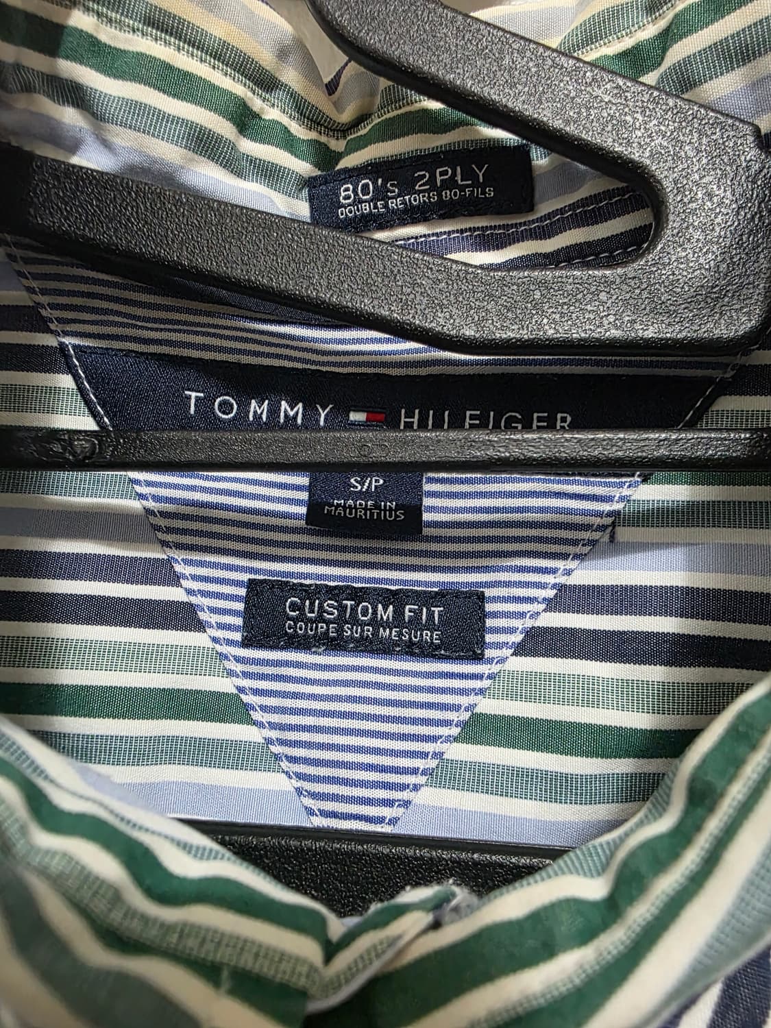 타미힐피거 스트라이프 셔츠 S 상품이미지2