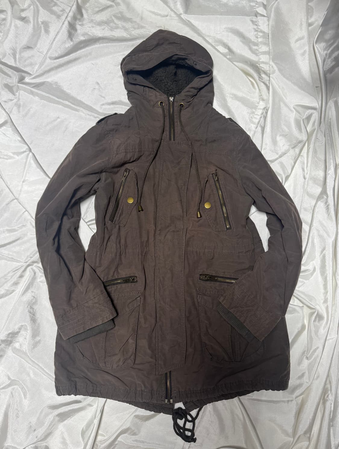 Y2K multi Pocket Padding Jacket 상품이미지1