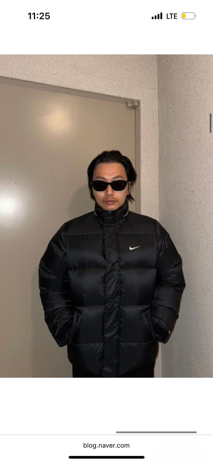 나이키 써마핏 패딩 블랙 색상 상품이미지3