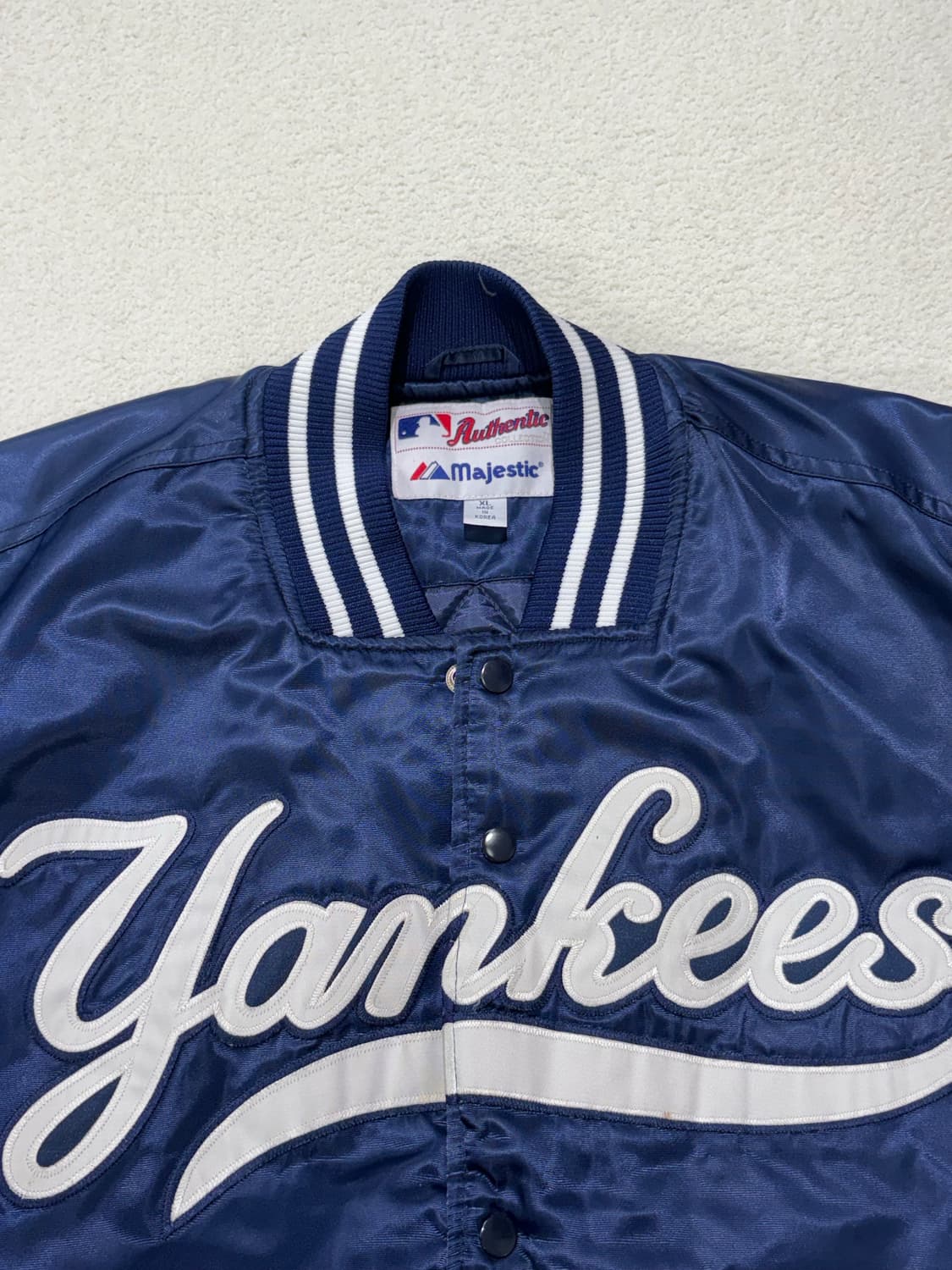 마제스틱 뉴욕 양키스 스타디움 바시티 자켓 점퍼 xl 상품이미지2