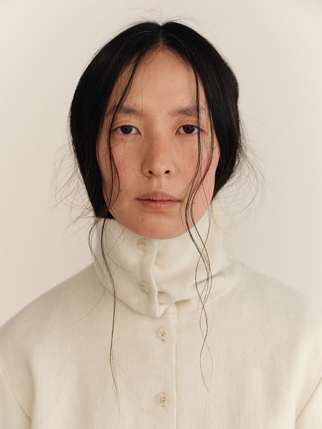 Pula WOOL TURTLENECK CARDIGAN (IV) 상품이미지3