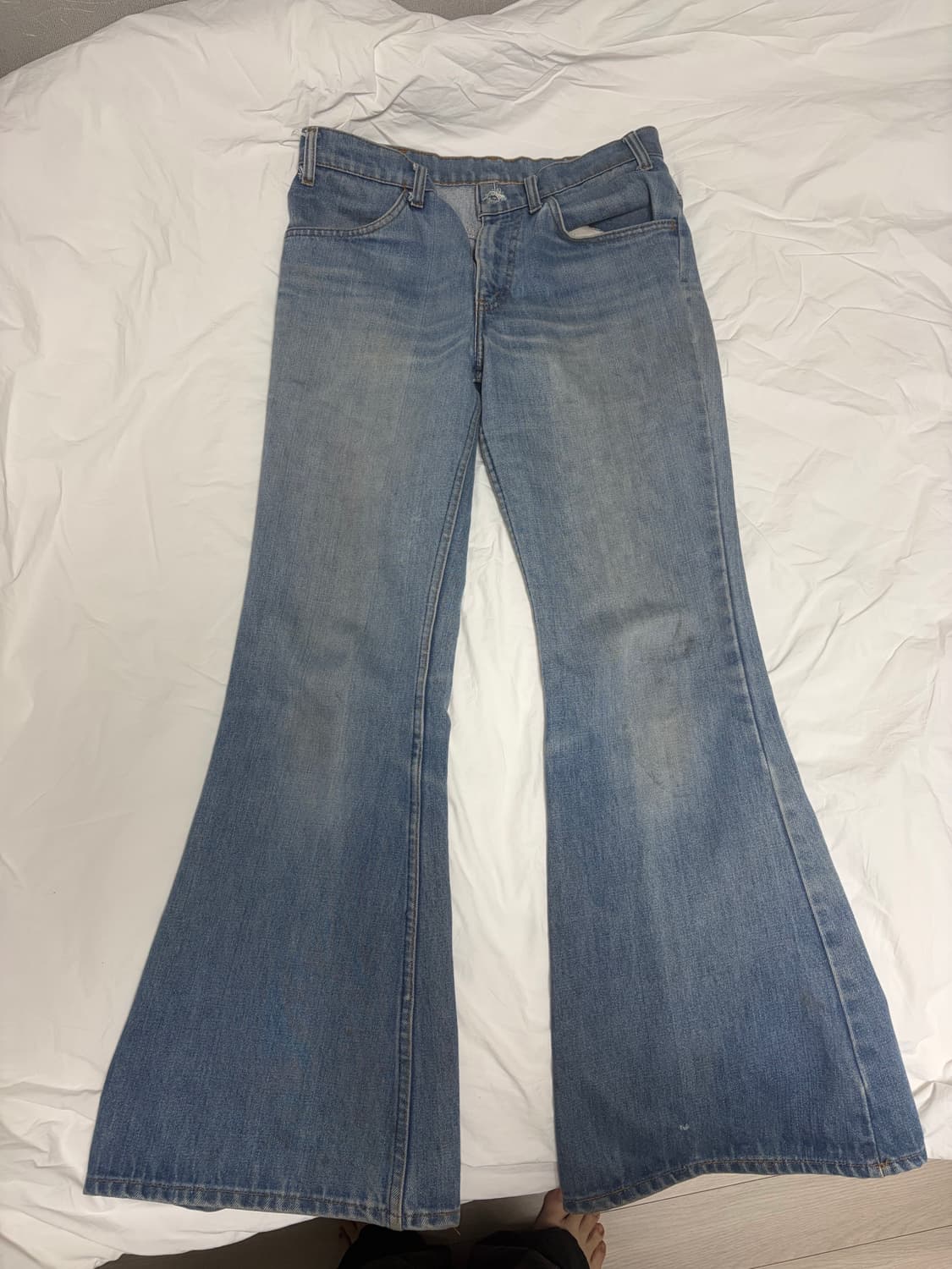 70-80년대 리바이스 684  (오렌지탭) 부츠컷 데님 31siz 상품이미지1