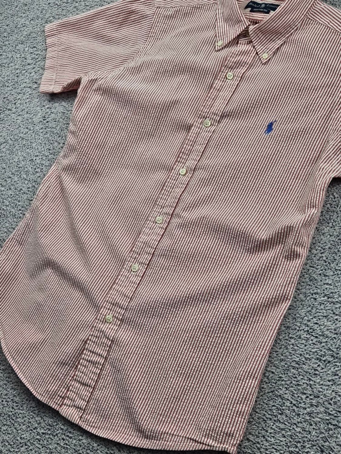 폴로랄프로렌 시어서커 스트라이프 반팔 셔츠 ( M ) / 11853 상품이미지4