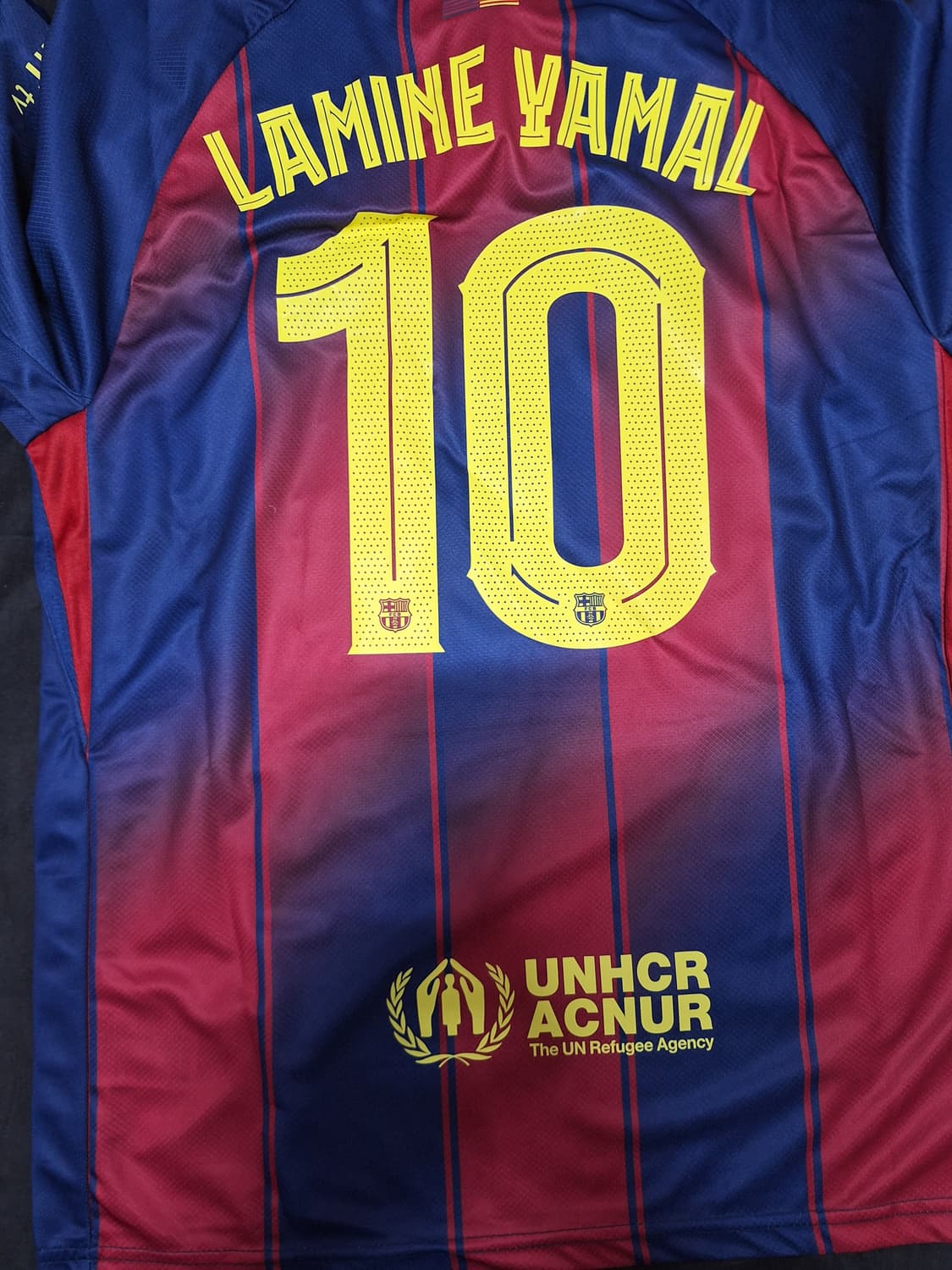 라민야말 바르셀로나 축구유니품 반팔 oem 상품이미지1