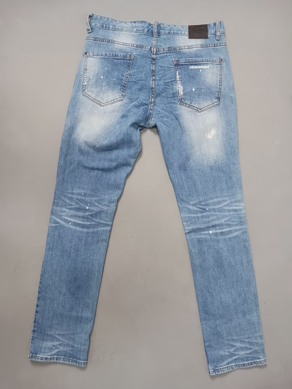 [34] 디스퀘어드2 화이트페인트 디스 슬림진 청바지 상품이미지7