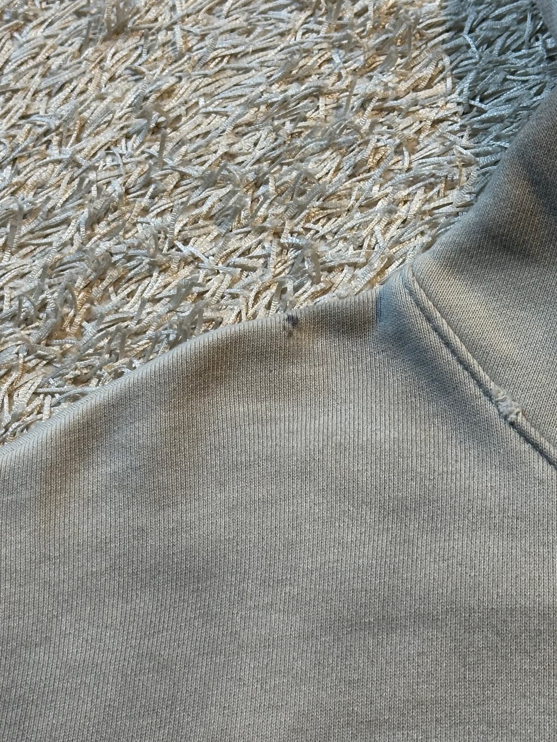 프로젝트 G/R 메탈릭 로고 후드티 아이보리 상품이미지6