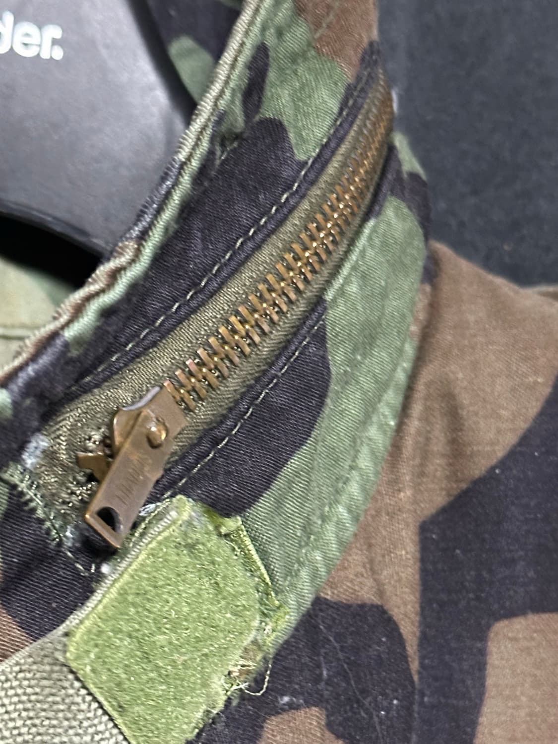 80‘s US ARMY m65 우드랜드 카모 필드 자켓 상품이미지4