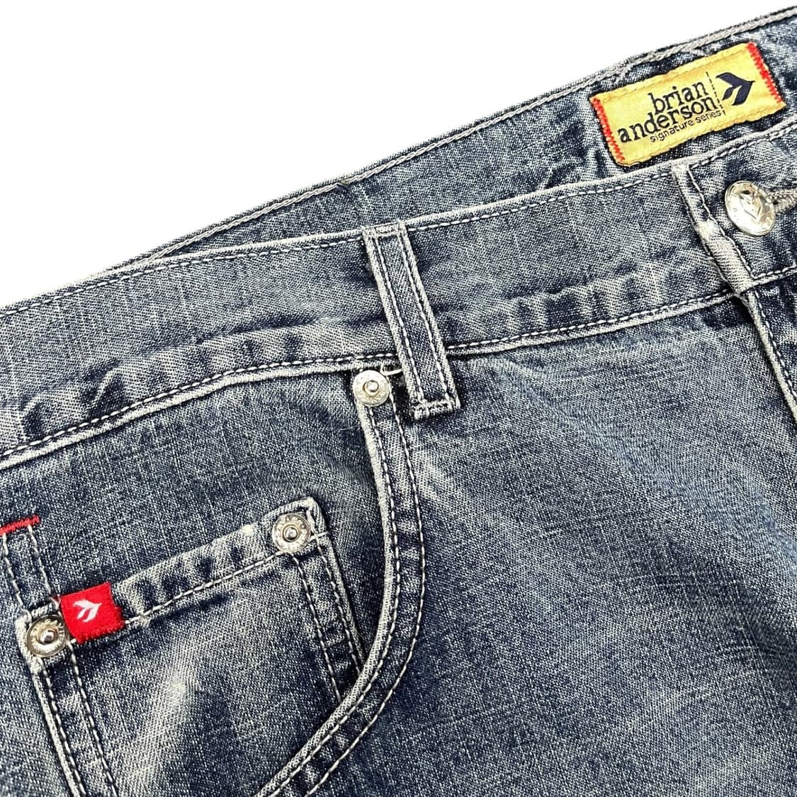 savier Brian anderson 스케이트보드 데님 팬츠 상품이미지6