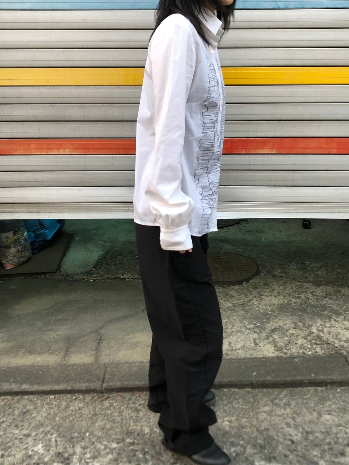 Red Valentino Bone Frame Cotton Shirt 상품이미지2